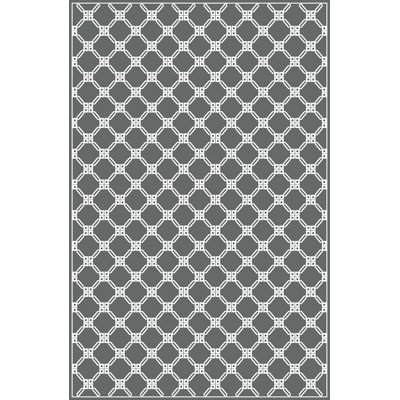 Tapis noir à motif géométrique Mcfaddin