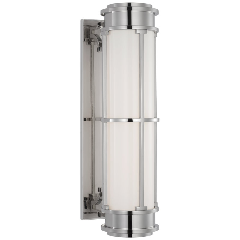 Gracie 1 - Light Flush Mounted Sconce, Polished Nickel
