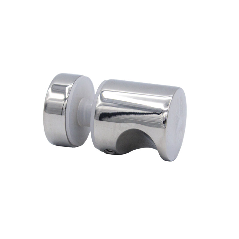 Shower Door Knob (Single), Silver
