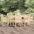Ezhno Rectangular 6 - Person 159.5Cm Long Dining Set-562024998