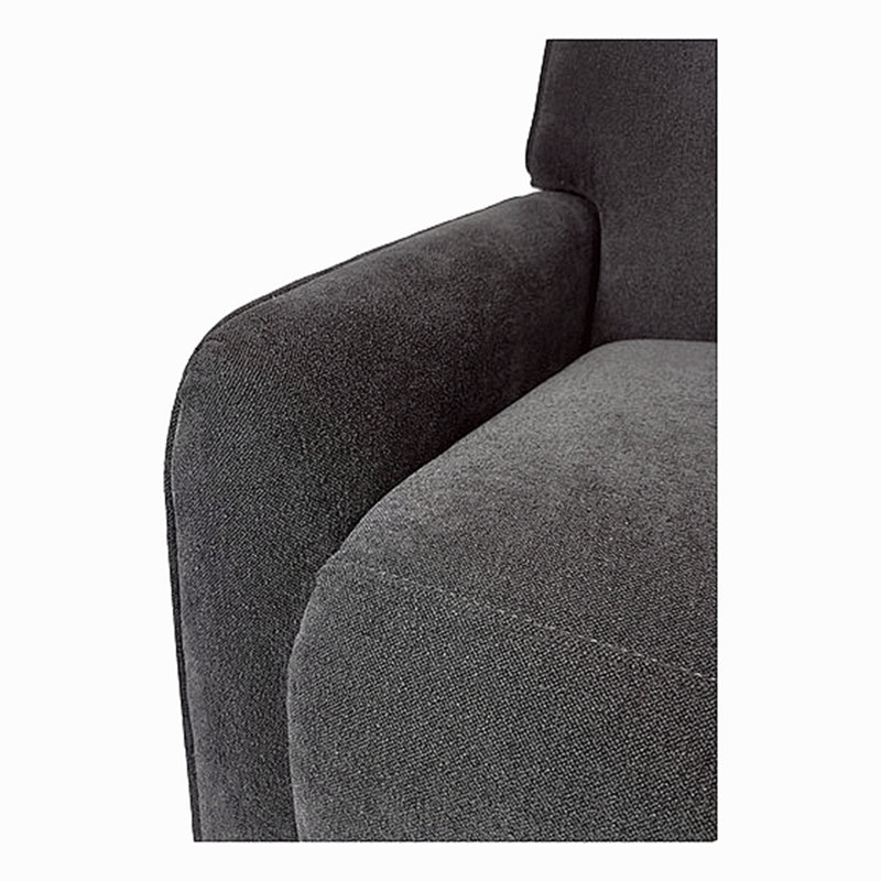 Chaise décorative haut de gamme simple et moderne grise