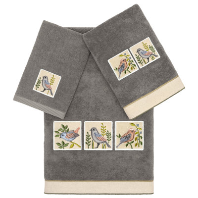 3 Piece Turkish Cotton Towel Set