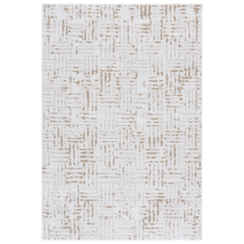 Tapis abstrait Slate Performance, Rectangulaire 8 pi x 10 pi