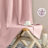 Grommet Room Darkening Linen Textured Curtain-607110996-607110984