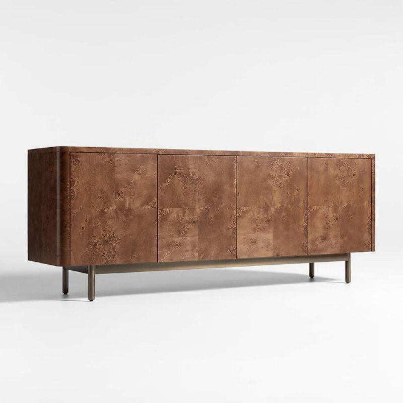 Buffet de meubles de style rétro, Noyer