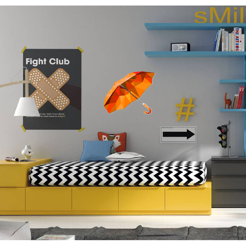 Abstract Wall Decal, 22" H x 24" W