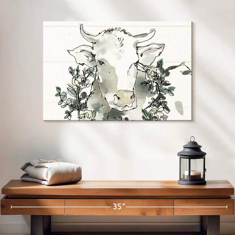 Modern Farmhouse XII, 16" H x 24" W