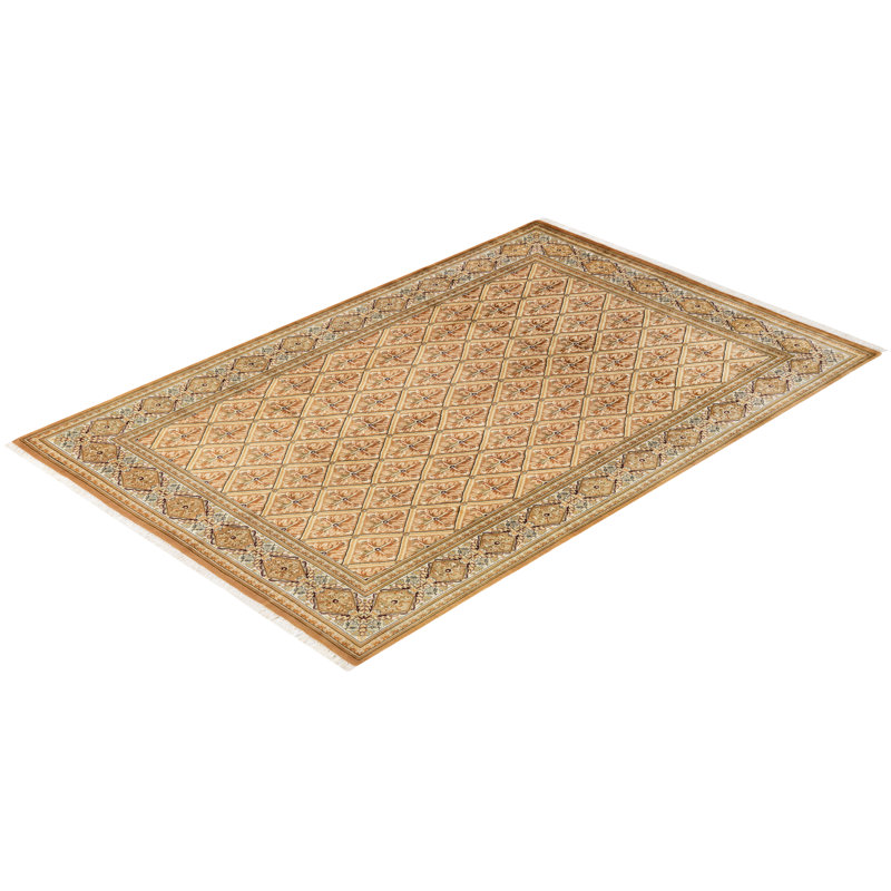 Classic One-of-a-Kind 6' 2" X 9' 1" Hand Knotted Area Rug