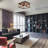 4-Light Industrial Flush Mount Ceiling Light