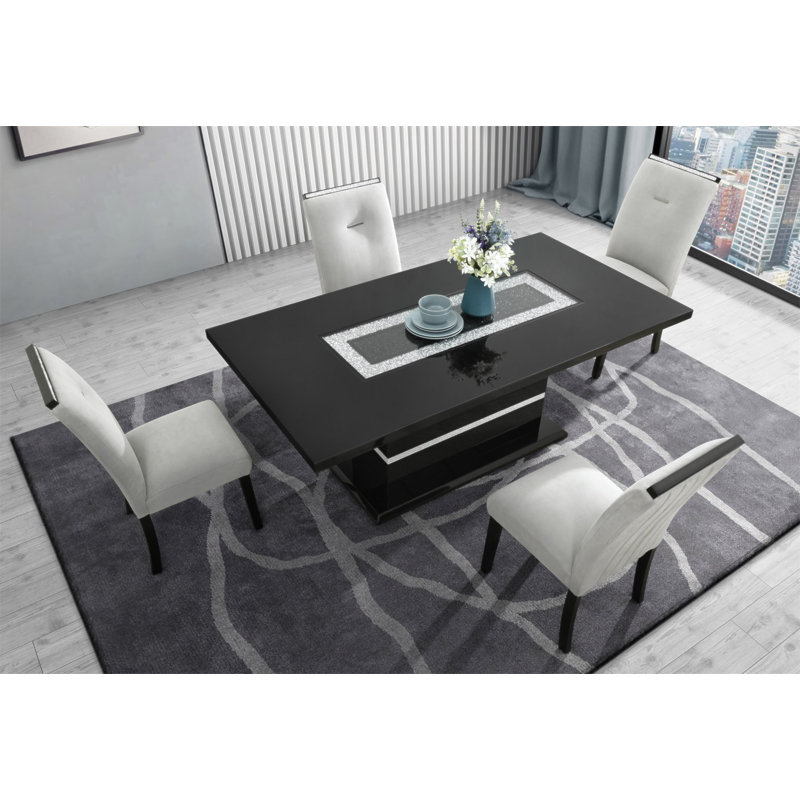 ARIYA BLACK DINING TABLE