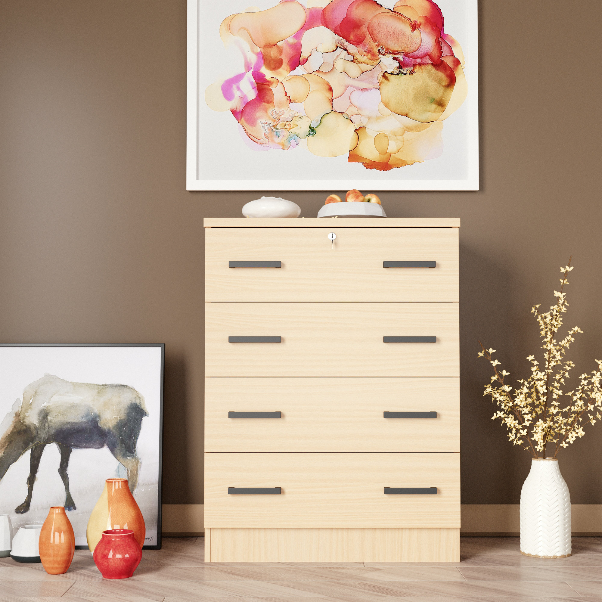 Inbox Zero Fillian 4 Drawer 29