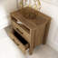 Gianni 2 Drawer Bedside Table-1045067088