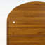Armoire rétro en bois sculpté arqué
