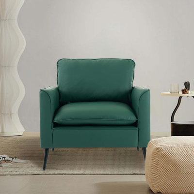 Canapé simple en cuir 2pc