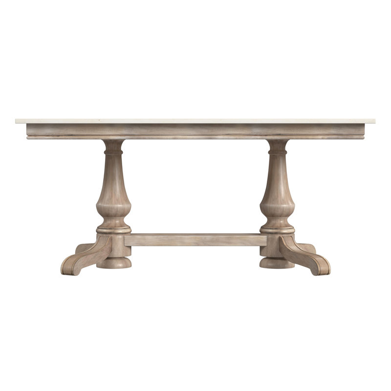 Danielle Rectangular Marble Dining Table