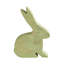 Lapin assis en bois Bunny Hop en vert-106207843