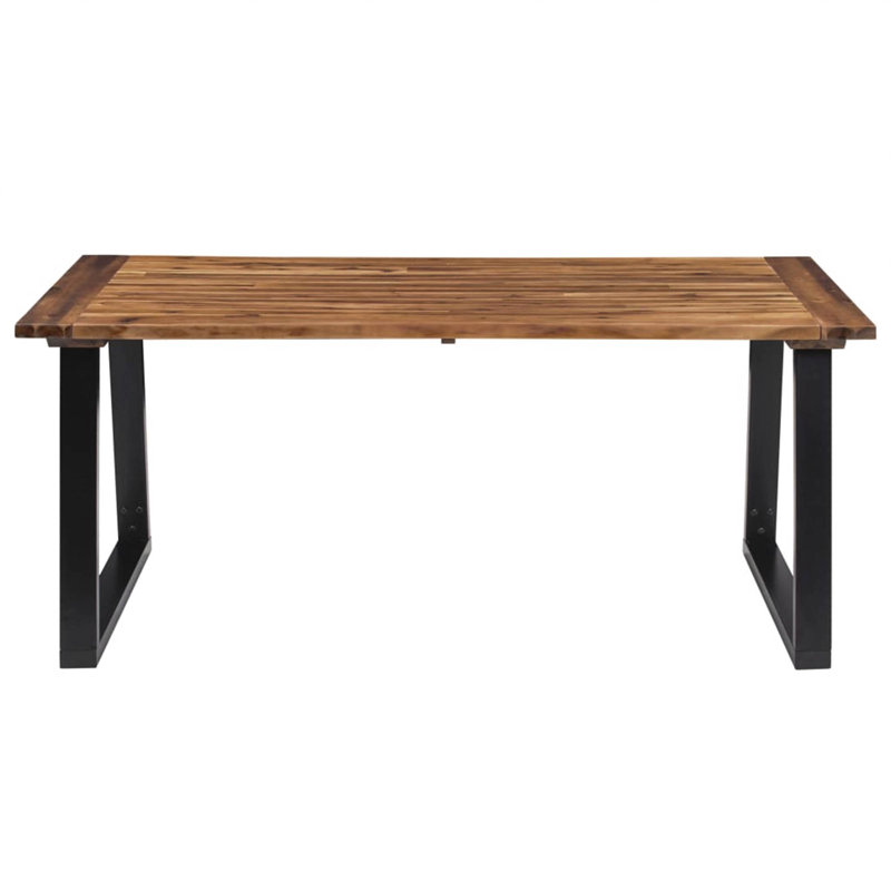 Wisniewski Acacia Solid Wood Top Dining Table