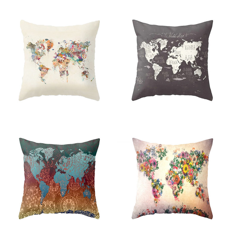 Haidarali Square Cushion Cover