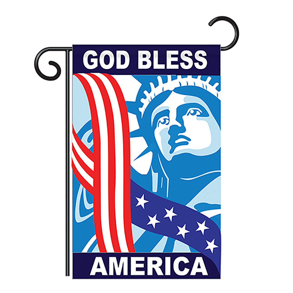 Nazaret Double Sided 18.5'' H x 13'' W Polyester Independence Day Garden Flag The Holiday Aisle®