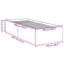 Vidaxl Bed FrameEngineered Wood-747006979-747006981
