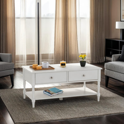 Clarita 2 Drawer Coffee Table