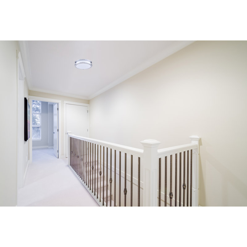Plafonnier encastré simple 12 po Laveta, 17 W, H 3 po x l 12 po x P 12 po