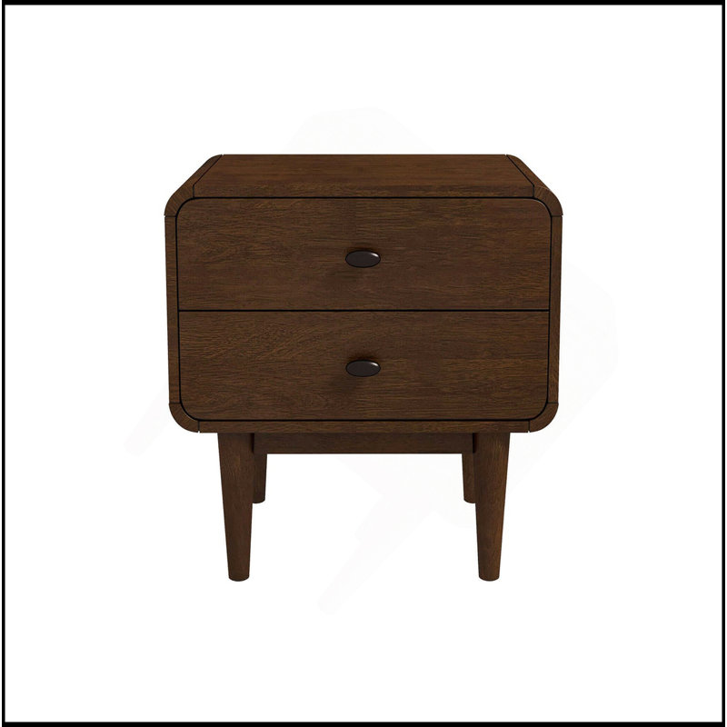 Table de chevet de style moderne Mid-Century