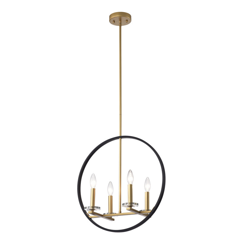 Jerome 4 - Light Geometric Chandelier