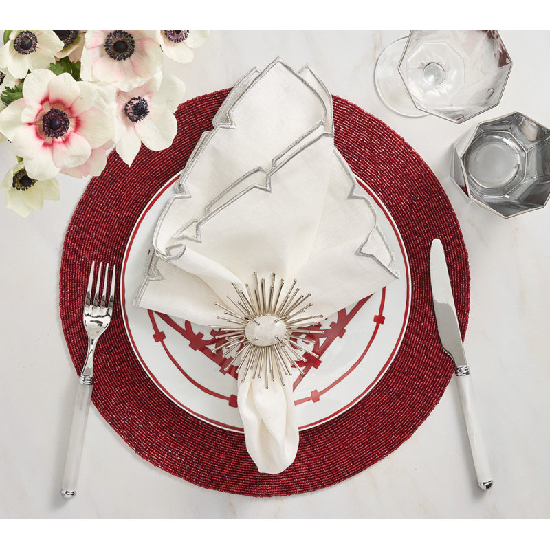 Confetti Placemat, Red