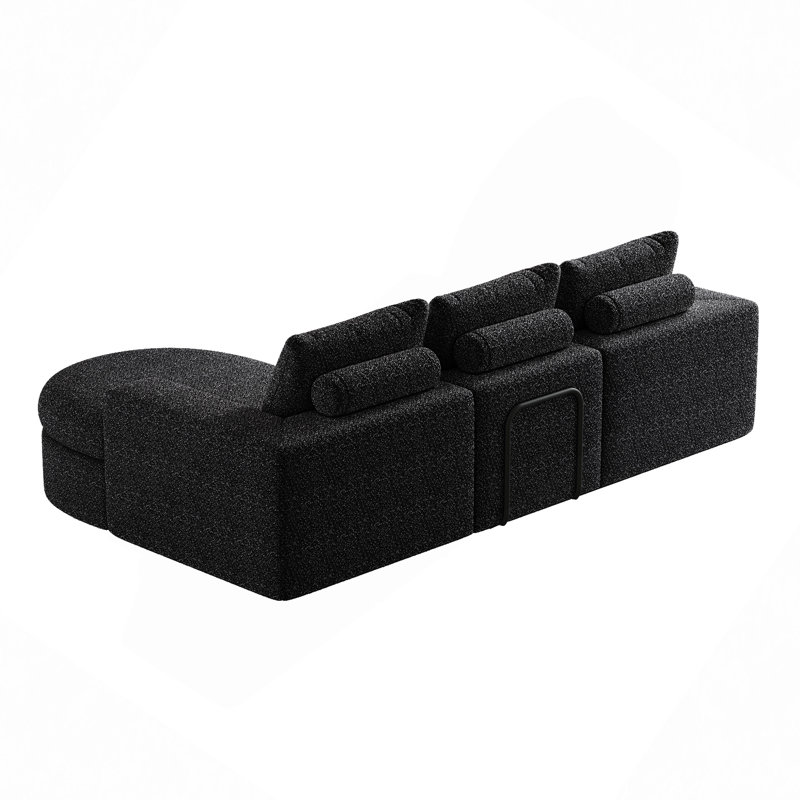 Canapé modulaire Chenille Cloud Curved
