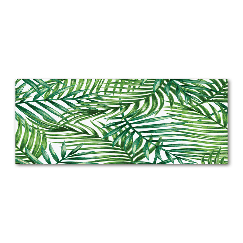 Leaves Of Palm - Print, Glass, 70cm H x 100cm W x 4cm D