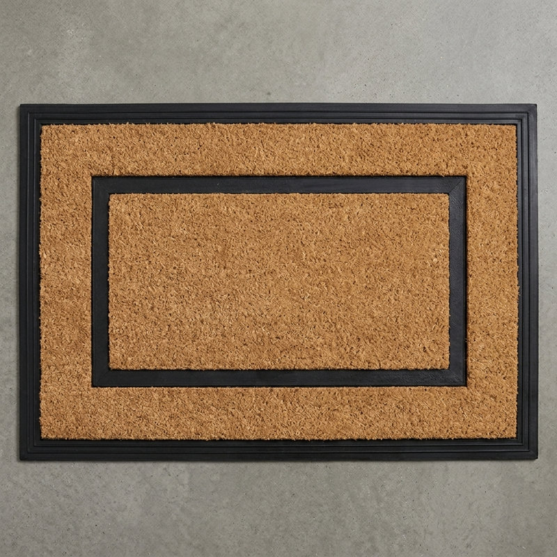 Tapis de porte extérieur antidérapant Beason, 1 pi 5 po x 2 pi 5 po