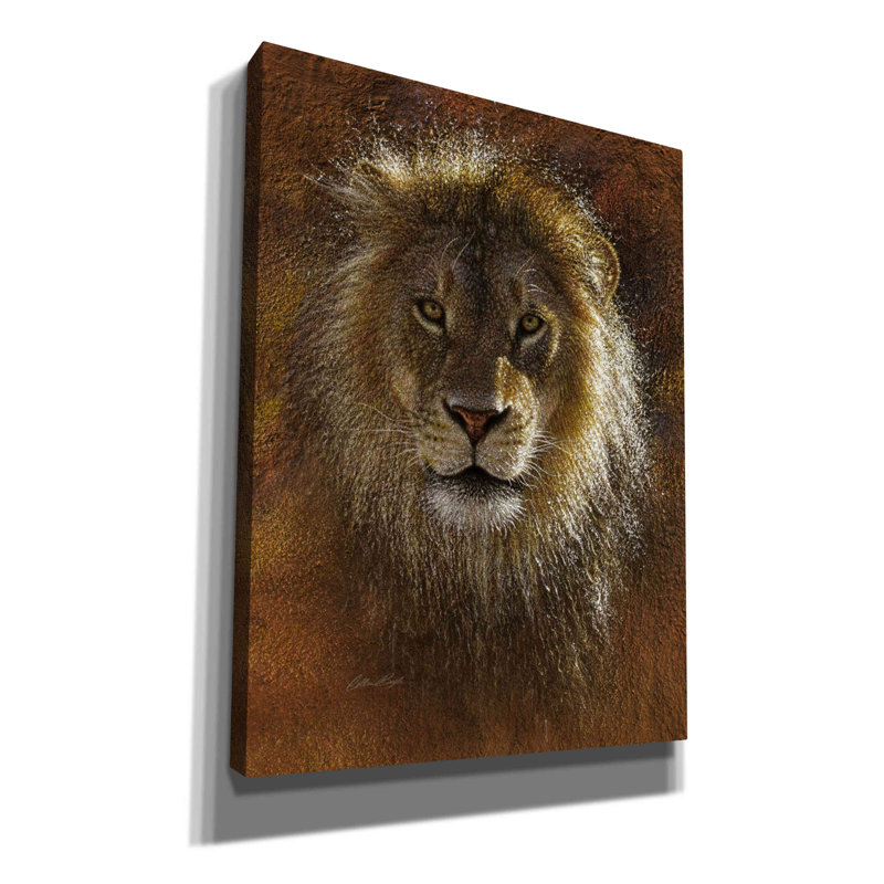 Ebern Designs «Face Off» par Collin Bogle, art mural sur toile, H 16 po x l 12 po x P 0,75 po