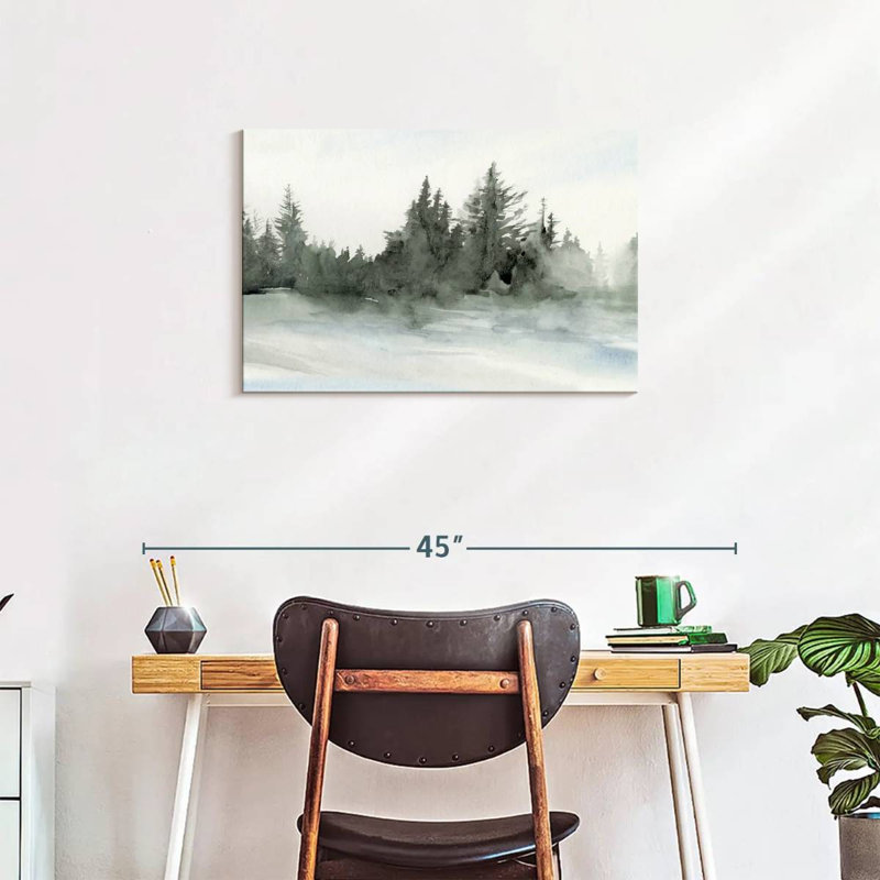 Alvord Evergreen au loin II, H 20 po x l 30 po
