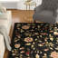 Tapis à motif floral Carolane-21588352