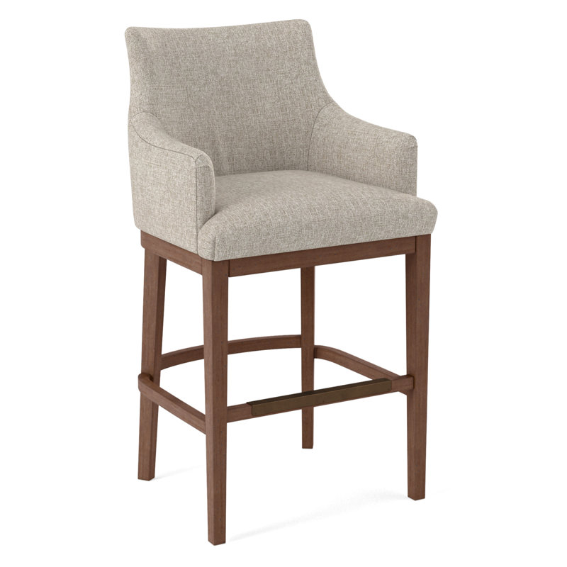 Upholstered Stool, 61473-73, Espresso