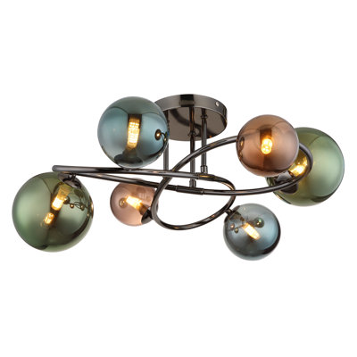Glass Flush Mount