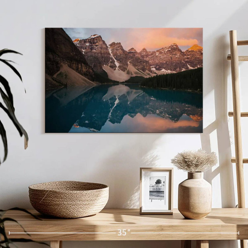 Montagnes en miroir Alvord Banff, H 16 po x l 24 po