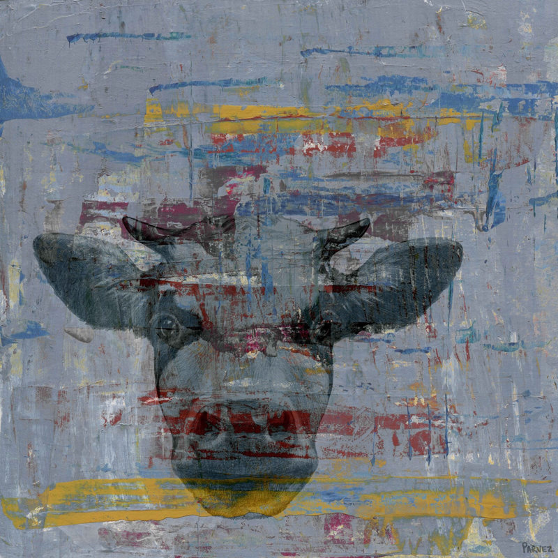 Hey You by Parvez Taj - Wrapped Canvas Painting, 122cm H x 122cm W x 3.81cm D