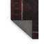 Tapis noir / rouge Southwestern-512149528