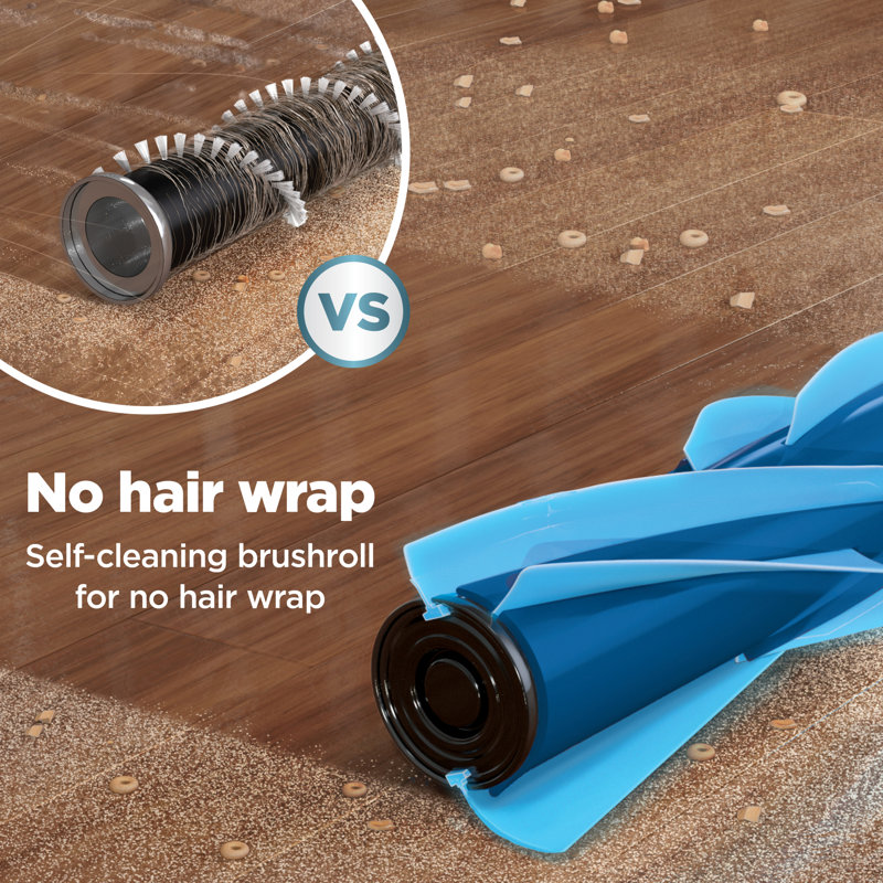 Empty Cordless Stick Vacuum & Auto-empty System, Self Cleaning Brushroll, Hepa Filtration, Gray