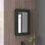 Armoire à pharmacie à miroir étroit H 25,7 po x l 15,7 po Juno, une porte avec trois tablettes intérieures pour la salle de bain et la cuisine-130482395-130482398