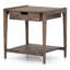 Deviney 1 - Drawer Solid Wood Nightstand