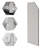 Wall-Mounted Urinal Screen Toilet Partition-101768345