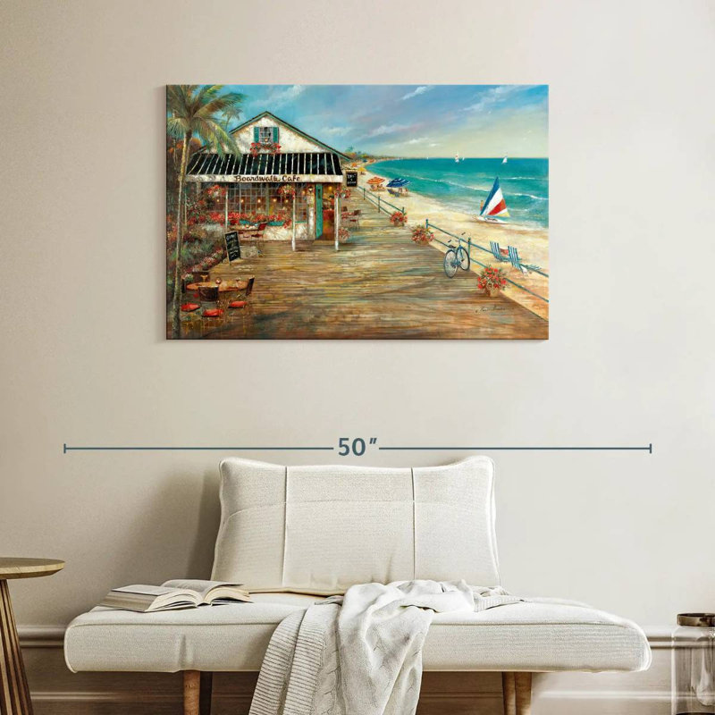Gillard Boardwalk Cafe, H 26 po x l 39 po