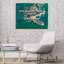 Citation artistique «Mine to protect. Mine to cherish». Toile tendue par Debra Holland