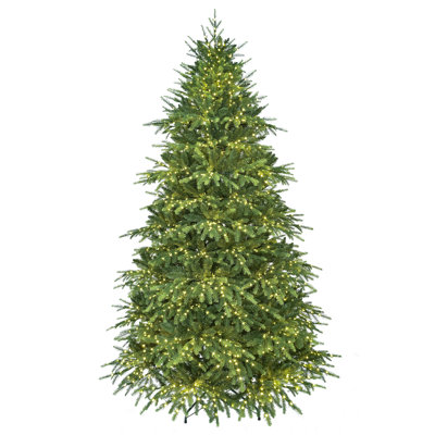 Pre-Lit Spruce Christmas Tree