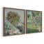 «Vintage Landscape LVII», impression giclée sur cadre - ensemble de 2-314891723-314891727