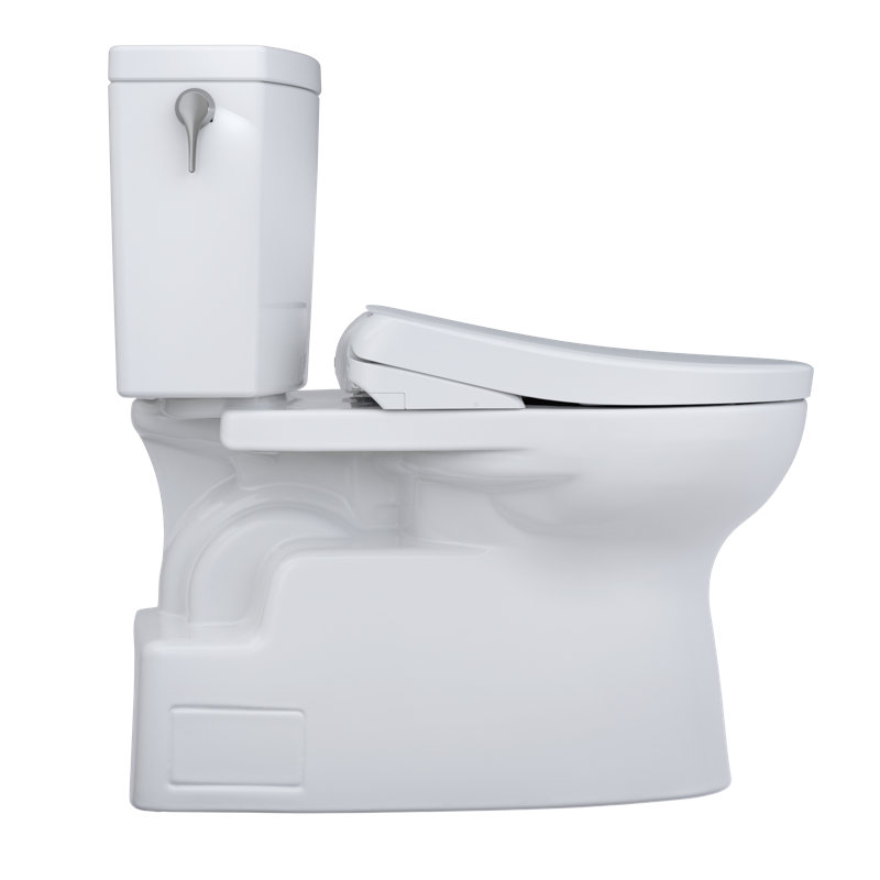 Vespin® II 1 GPF Elongated Floor Mounted Two-Piece Toilet (S7A Bidet Seat Included)