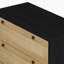 Armoire de rangement avec commode 30,31 po avec 3 tiroirs Brandson-1177814941